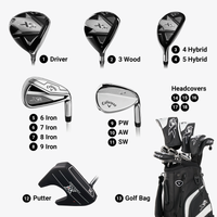 Callaway XR 13 Piece Package Set - Steel - Mens