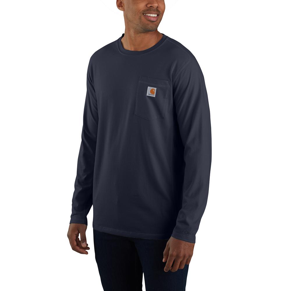 Carhartt FORCE Relaxed Fit Midweight Long-Sleeve Pocket T-Shirt