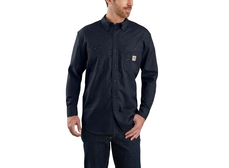 Carhartt FR Force Original Fit Lightweight Long Sleeve Button Shirt