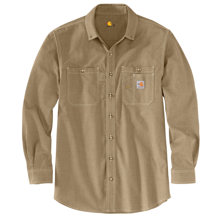 Carhartt FR Force Original Fit Lightweight Long Sleeve Button Shirt