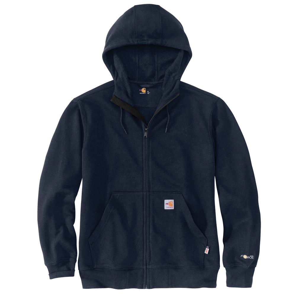 Carhartt Flame Resistant Force Original Fit Midweight Hooded Zip Front Sweatshirt