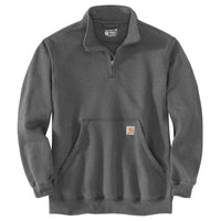 Carhartt Men's Loose Fit Midweight 1/4 Zip Mock Neck Sweatshirt