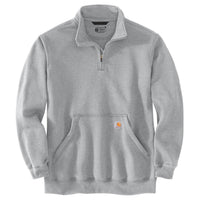 Carhartt Men's Loose Fit Midweight 1/4 Zip Mock Neck Sweatshirt
