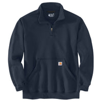 Carhartt Men's Loose Fit Midweight 1/4 Zip Mock Neck Sweatshirt