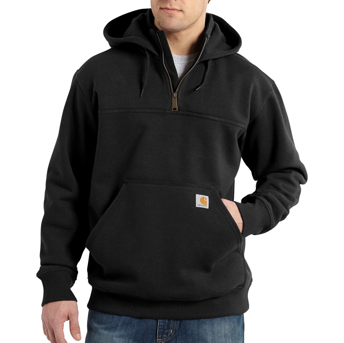 Carhartt Rain Defender® Loose Fit Heavyweight Quarter-Zip Sweatshirt