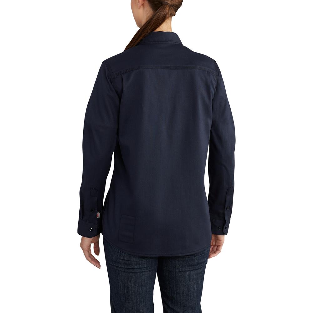 Carhartt Women's Flame Resistant Relaxed Fit Rugged Flex Twill Shirt