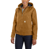Carhartt Women's Loose Fit Washed Duck Insulated Active Jac