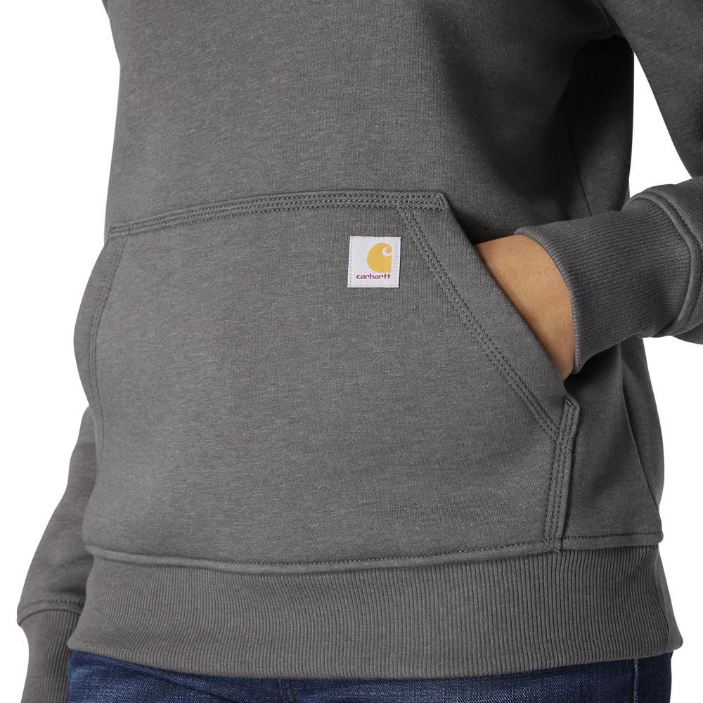 Carhartt Women's Relaxed Fit Midweight 1/4 Zip Mock Neck Sweatshirt