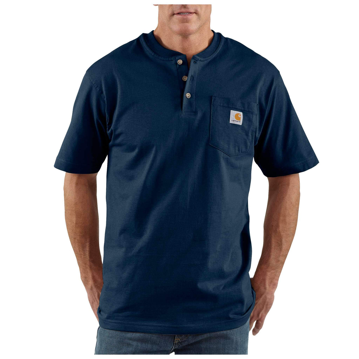 Carhartt Workwear Short-Sleeve Henley T-Shirt