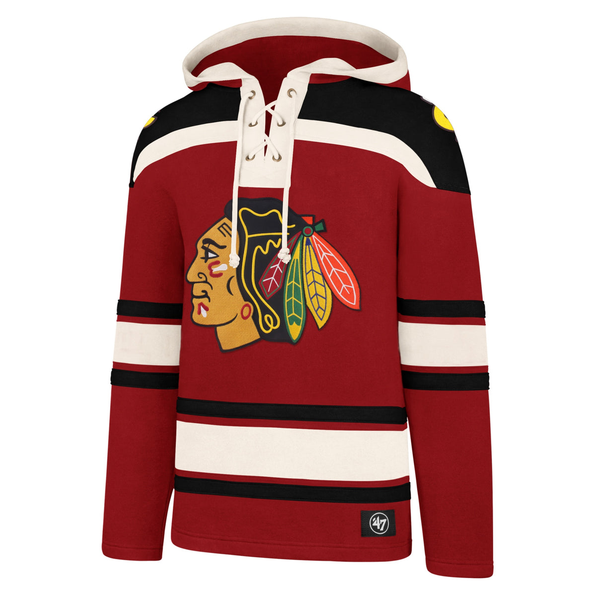 Chicago Blackhawks '47 Brand Lacer Hoody