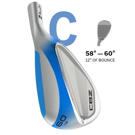Cleveland CBZ Wedges - Steel - Tour Satin - Free Custom Options