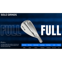 Cleveland RTZ Adapt Full-Face Wedges - Tour Rack (Raw)