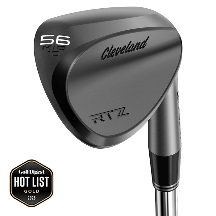 Cleveland RTZ Wedges - Black Satin