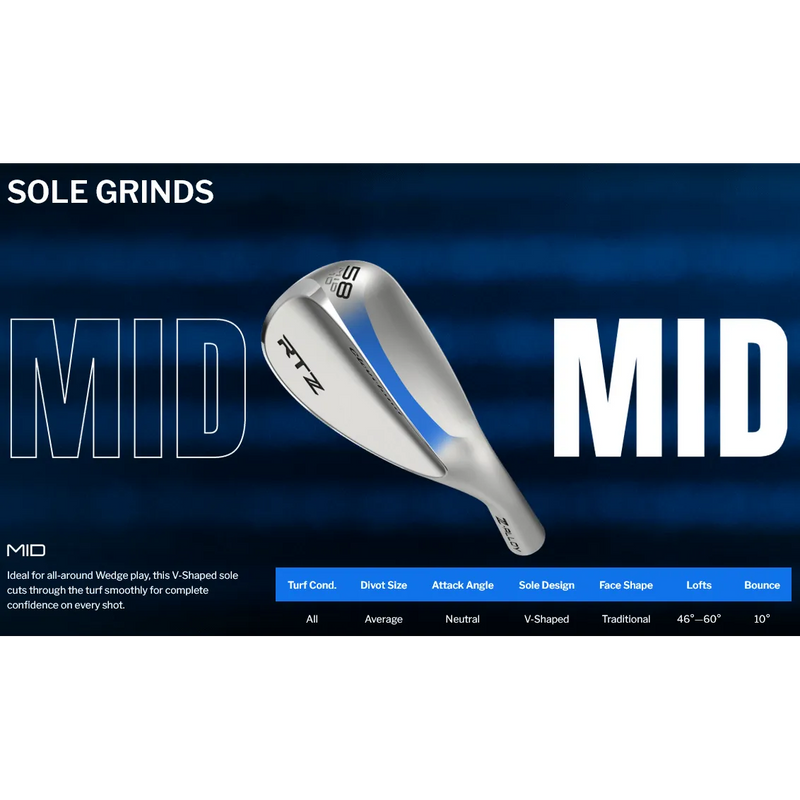Cleveland RTZ Wedges - Tour Rack (Raw) - Canadian Pro Shop Online