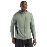 Clique Dash Recycled Mens Full Zip Hooded Sweatshirt