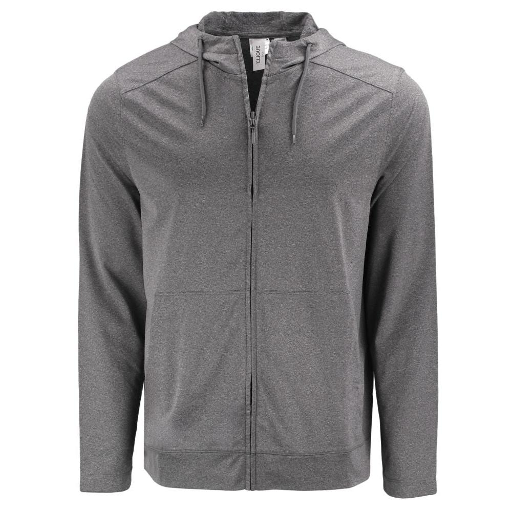 Clique Dash Recycled Mens Full Zip Hooded Sweatshirt
