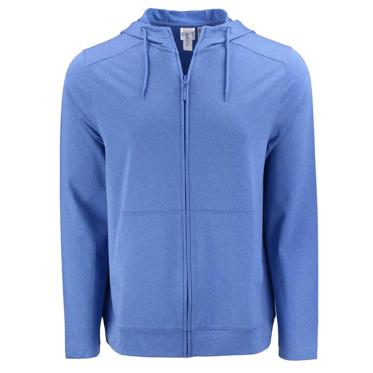 Clique Dash Recycled Mens Full Zip Hooded Sweatshirt
