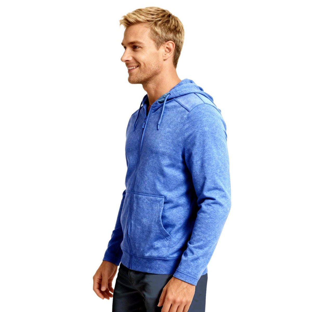 Clique Dash Recycled Mens Full Zip Hooded Sweatshirt