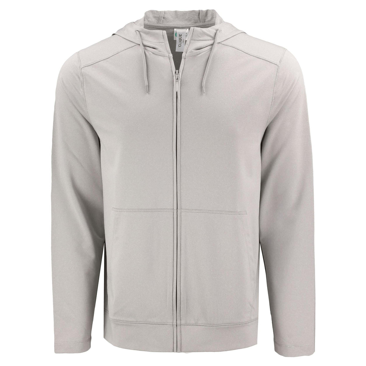 Clique Dash Recycled Mens Full Zip Hooded Sweatshirt