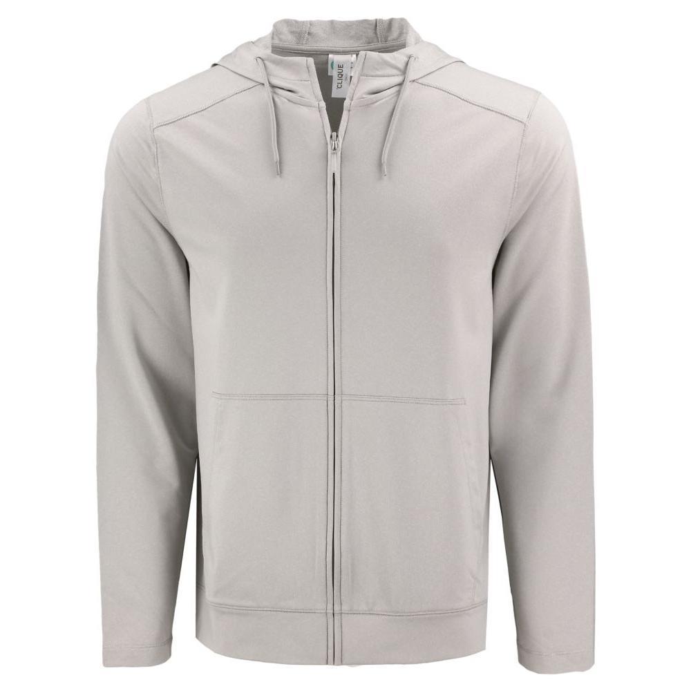 Clique Dash Recycled Mens Full Zip Hooded Sweatshirt