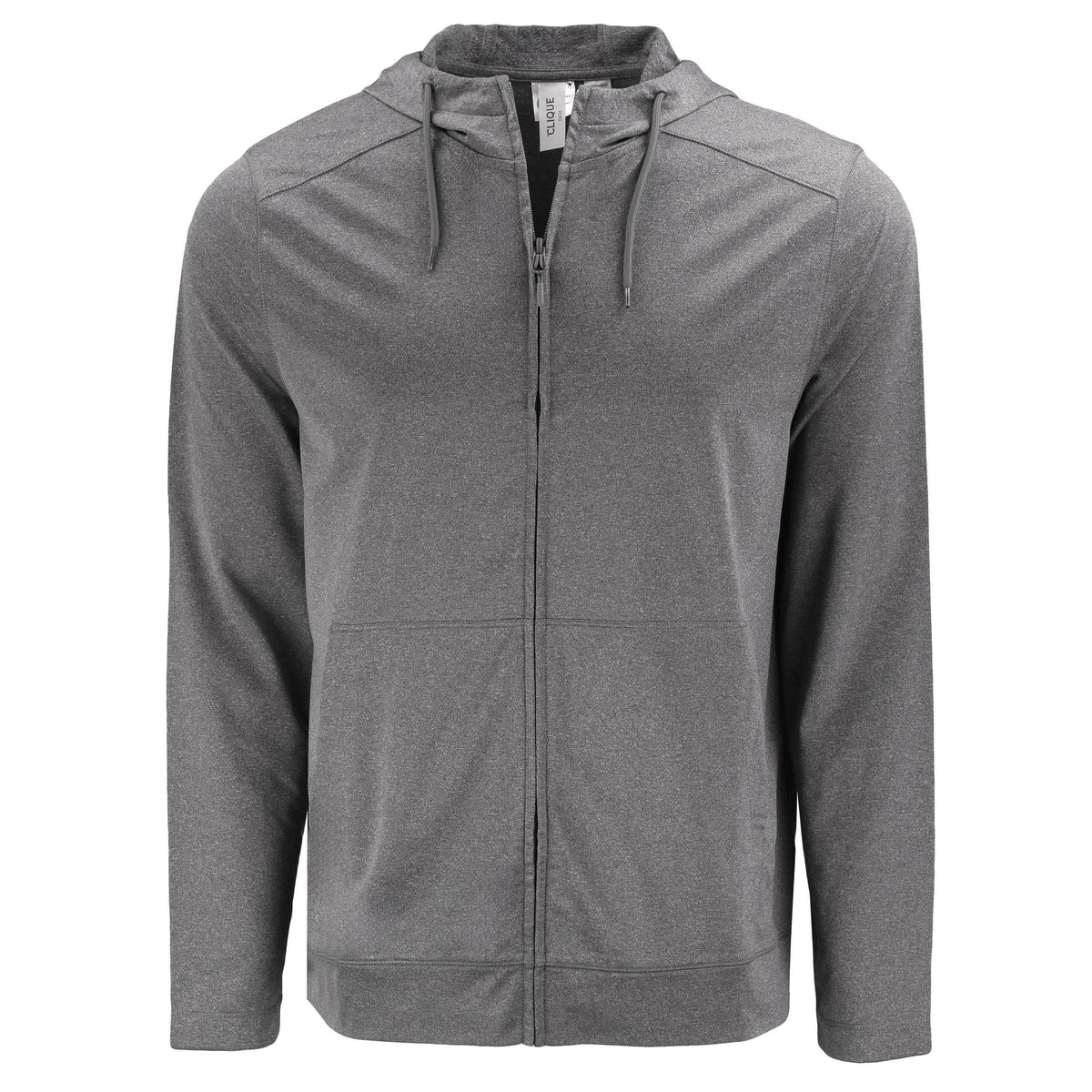 Clique Dash Recycled Mens Full Zip Hooded Sweatshirt