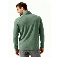 Clique Dash Recycled Mens Quarter Zip Sweatshirt