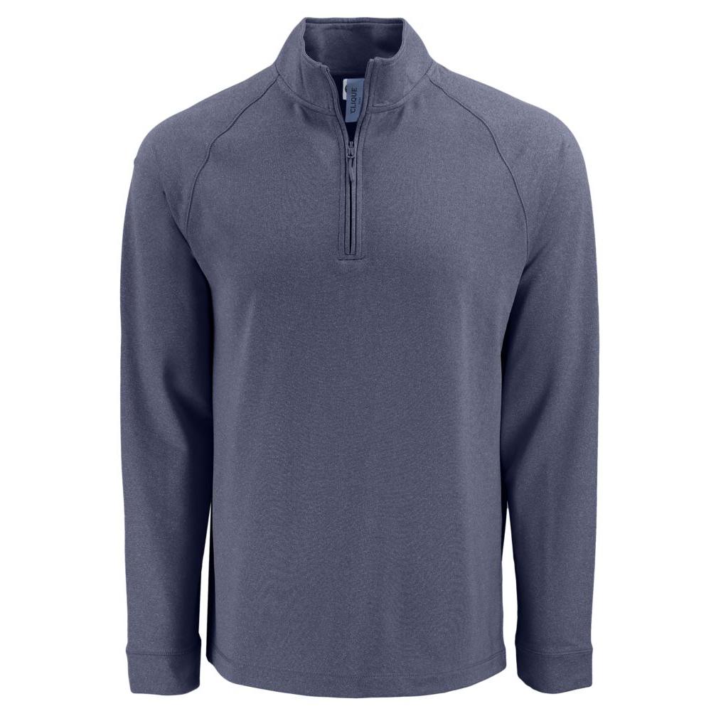 Clique Dash Recycled Mens Quarter Zip Sweatshirt
