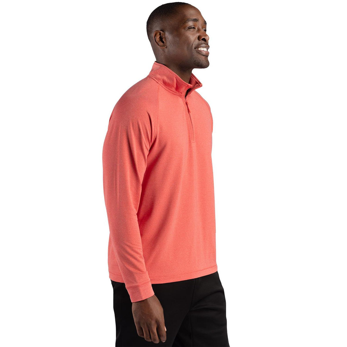 Clique Dash Recycled Mens Quarter Zip Sweatshirt