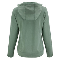 Clique Dash Recycled Womens Full Zip Hooded Sweatshirt