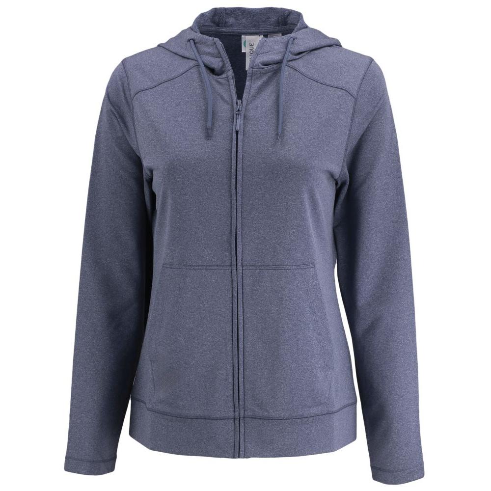 Clique Dash Recycled Womens Full Zip Hooded Sweatshirt