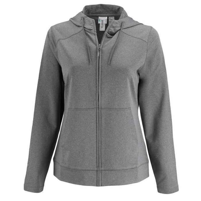 Clique Dash Recycled Womens Full Zip Hooded Sweatshirt