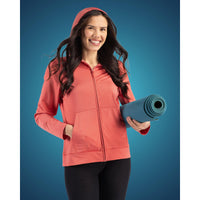 Clique Dash Recycled Womens Full Zip Hooded Sweatshirt