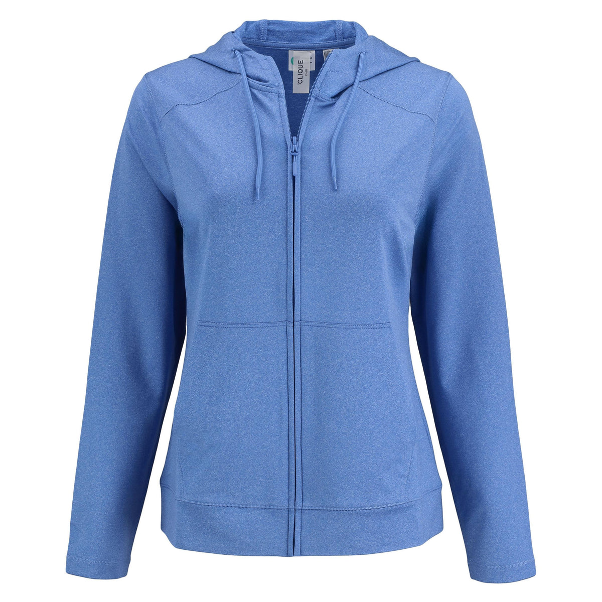 Clique Dash Recycled Womens Full Zip Hooded Sweatshirt