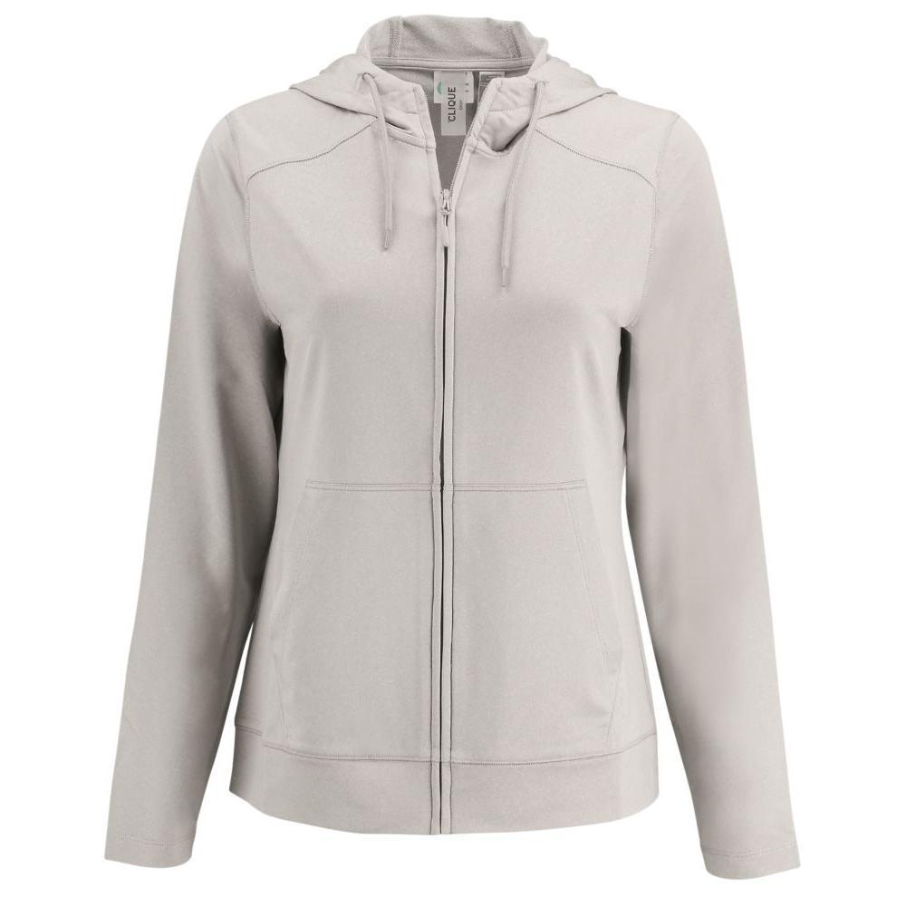 Clique Dash Recycled Womens Full Zip Hooded Sweatshirt