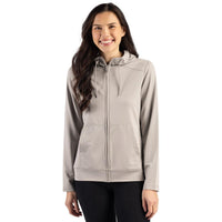 Clique Dash Recycled Womens Full Zip Hooded Sweatshirt