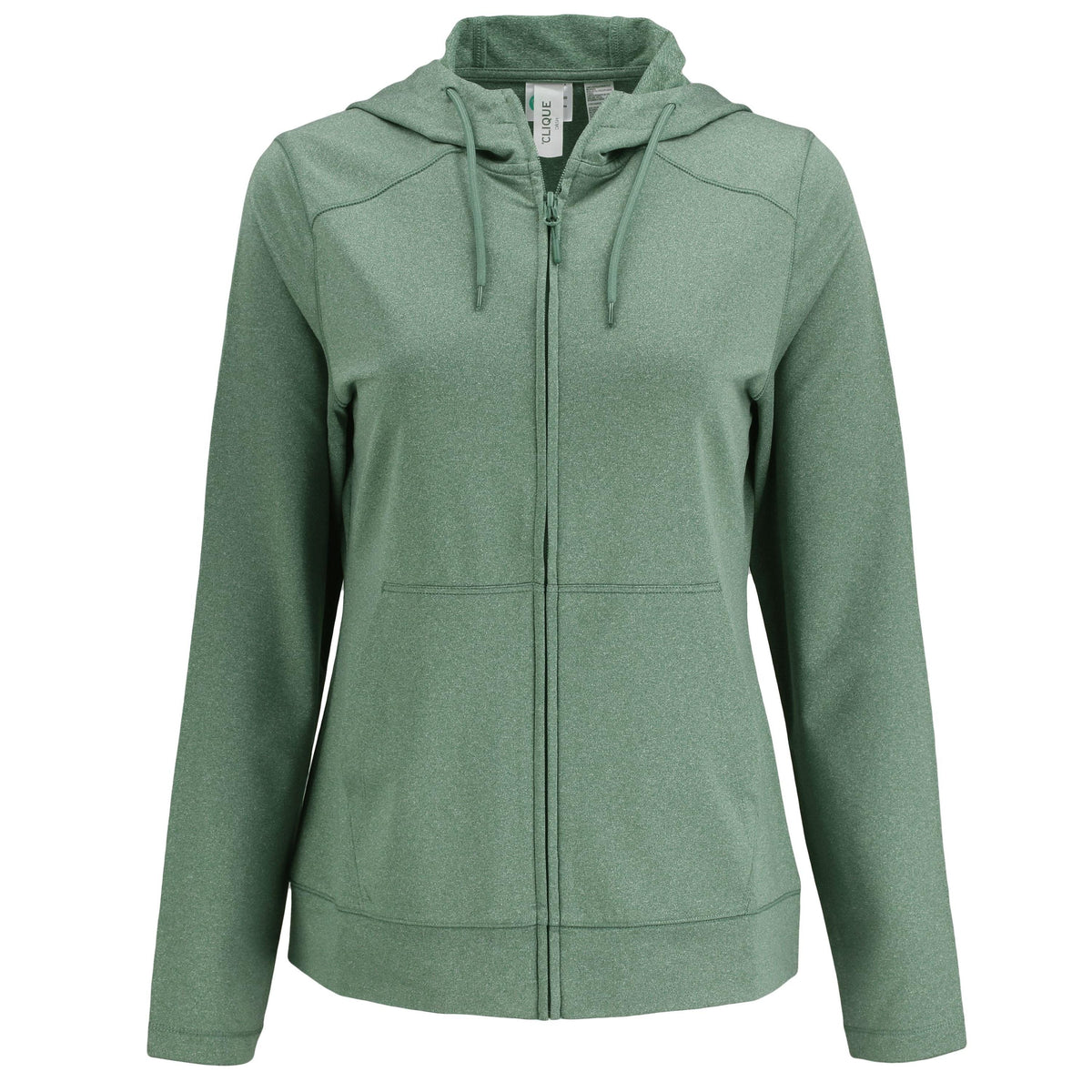 Clique Dash Recycled Womens Full Zip Hooded Sweatshirt