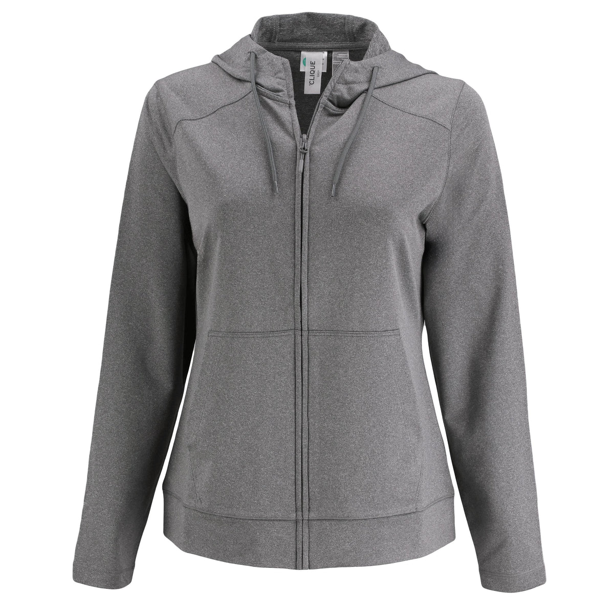 Clique Dash Recycled Womens Full Zip Hooded Sweatshirt