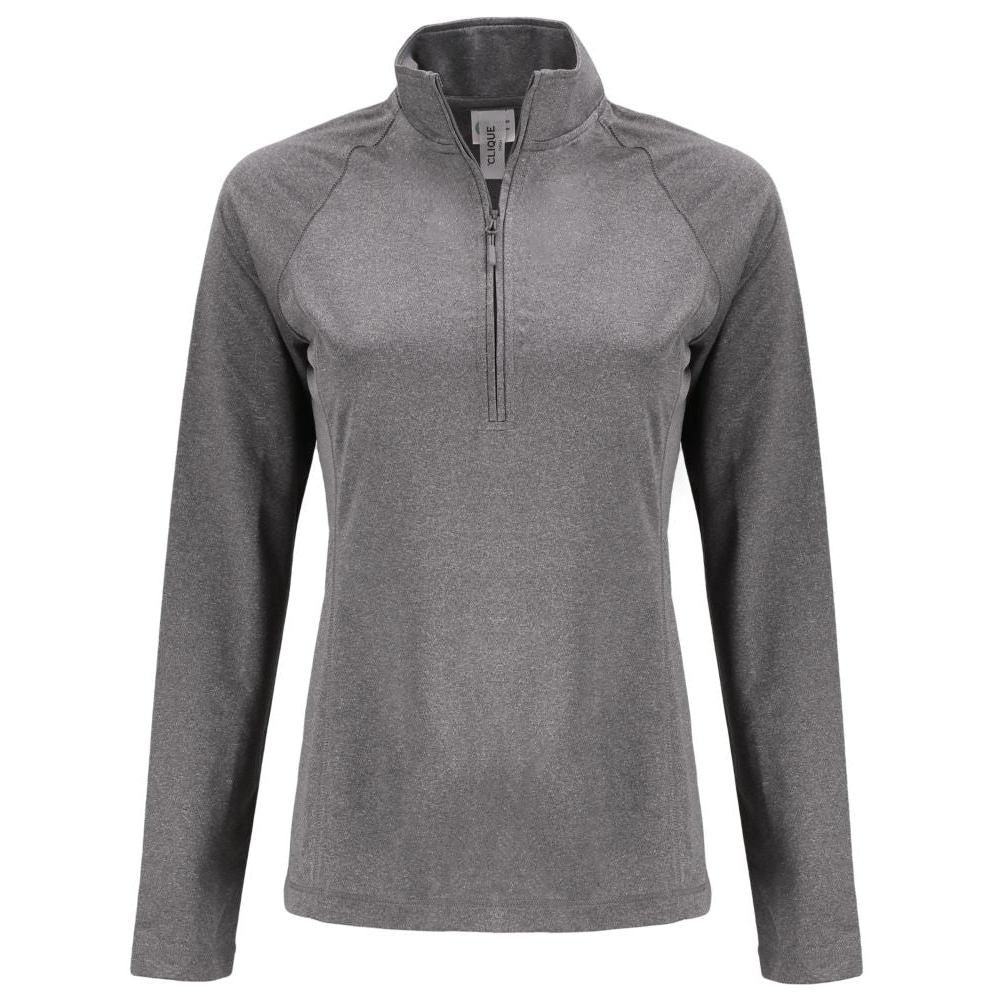 Clique Dash Recycled Womens Quarter Zip Sweatshirt