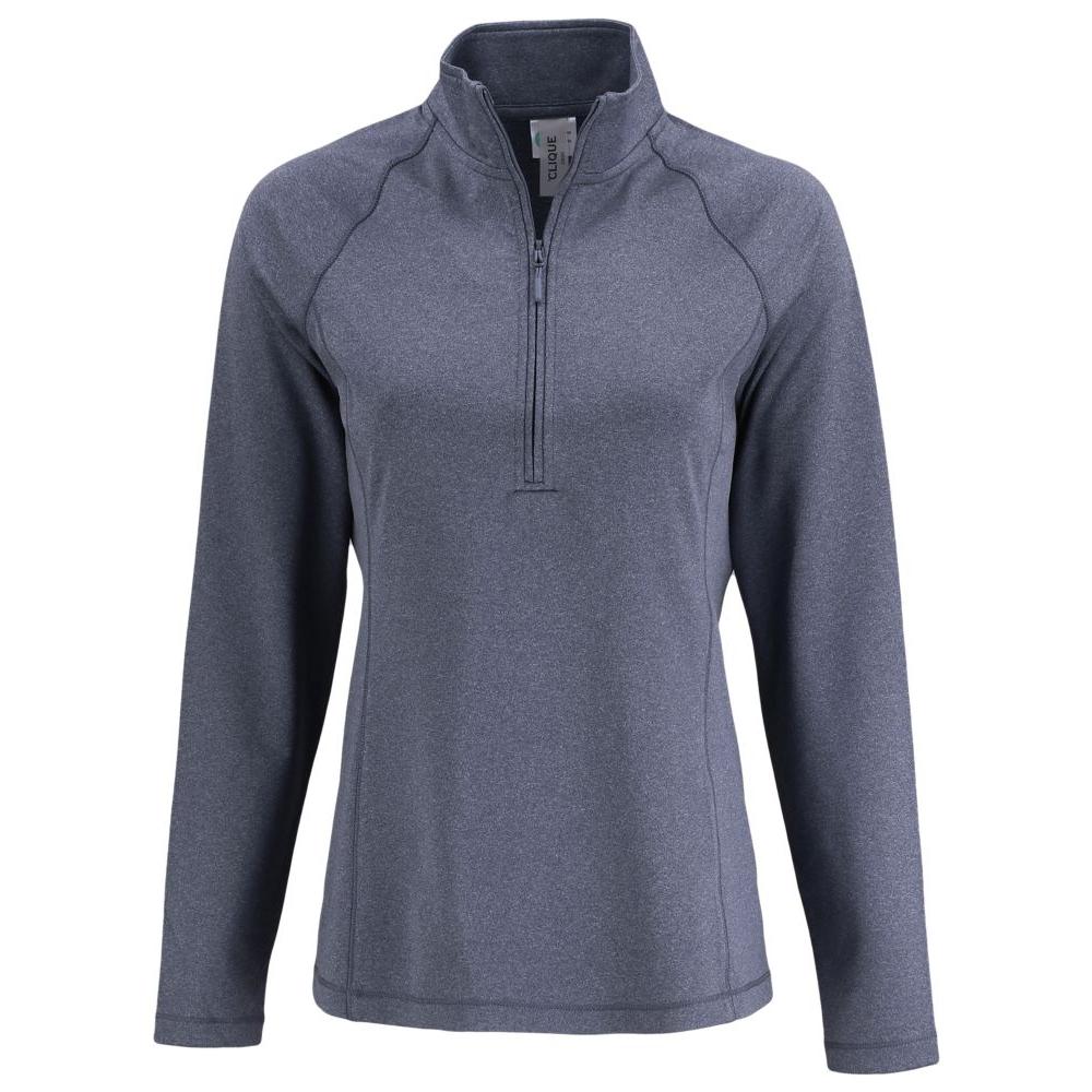 Clique Dash Recycled Womens Quarter Zip Sweatshirt