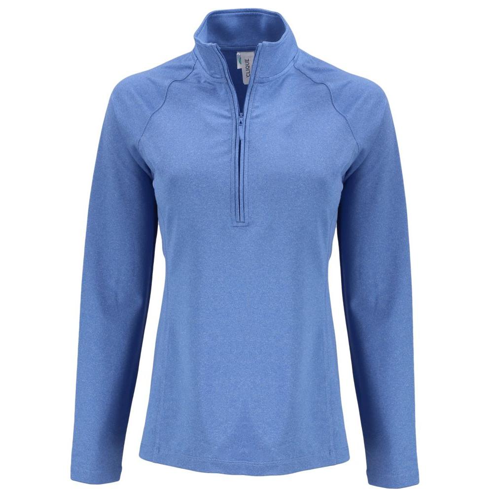 Clique Dash Recycled Womens Quarter Zip Sweatshirt