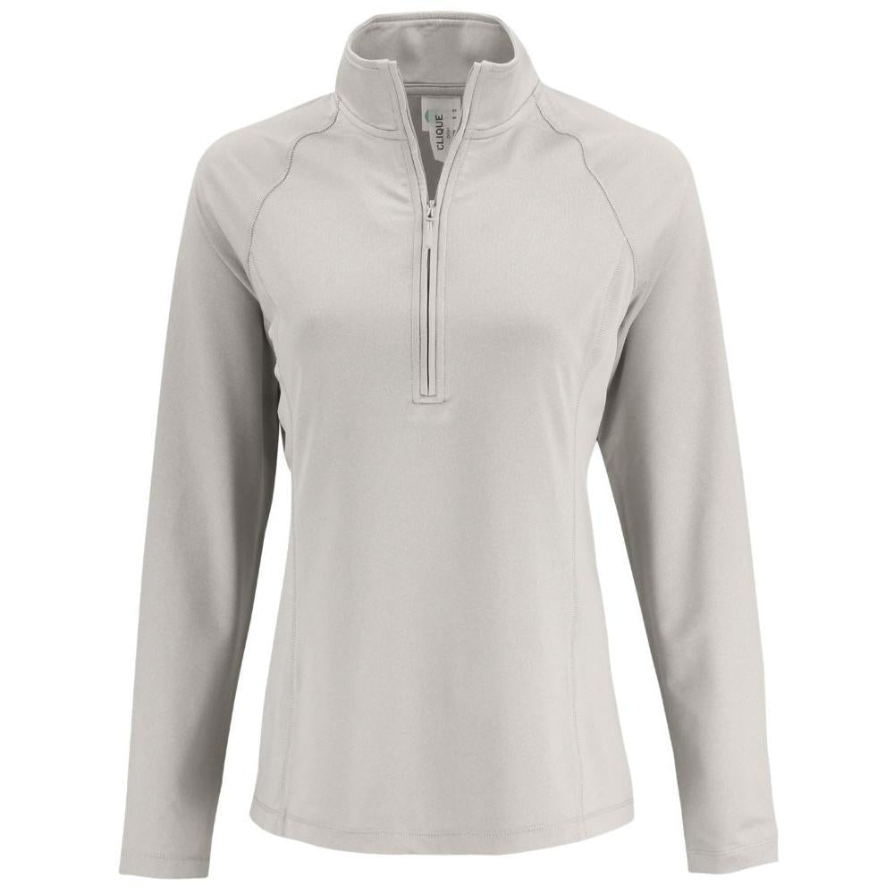 Clique Dash Recycled Womens Quarter Zip Sweatshirt
