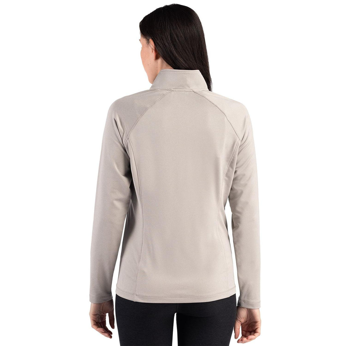 Clique Dash Recycled Womens Quarter Zip Sweatshirt