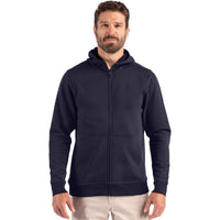 Clique Drive Recycled Unisex Full Zip Hooded Sweatshirt