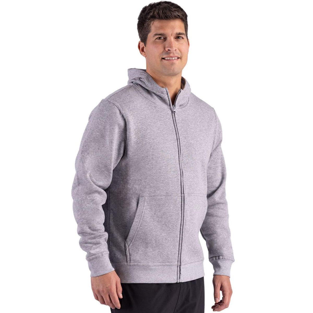 Clique Drive Recycled Unisex Full Zip Hooded Sweatshirt