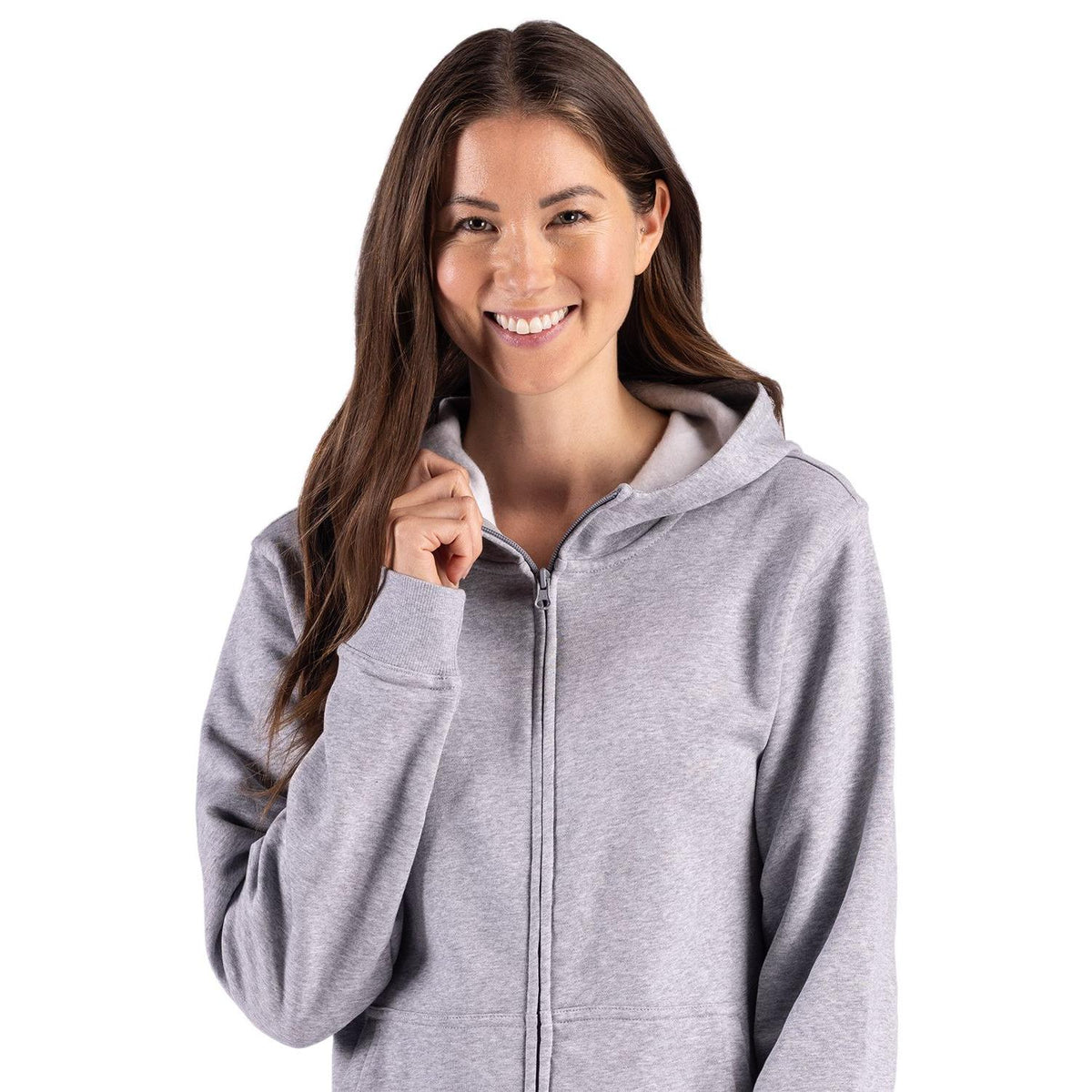 Clique Drive Recycled Unisex Full Zip Hooded Sweatshirt