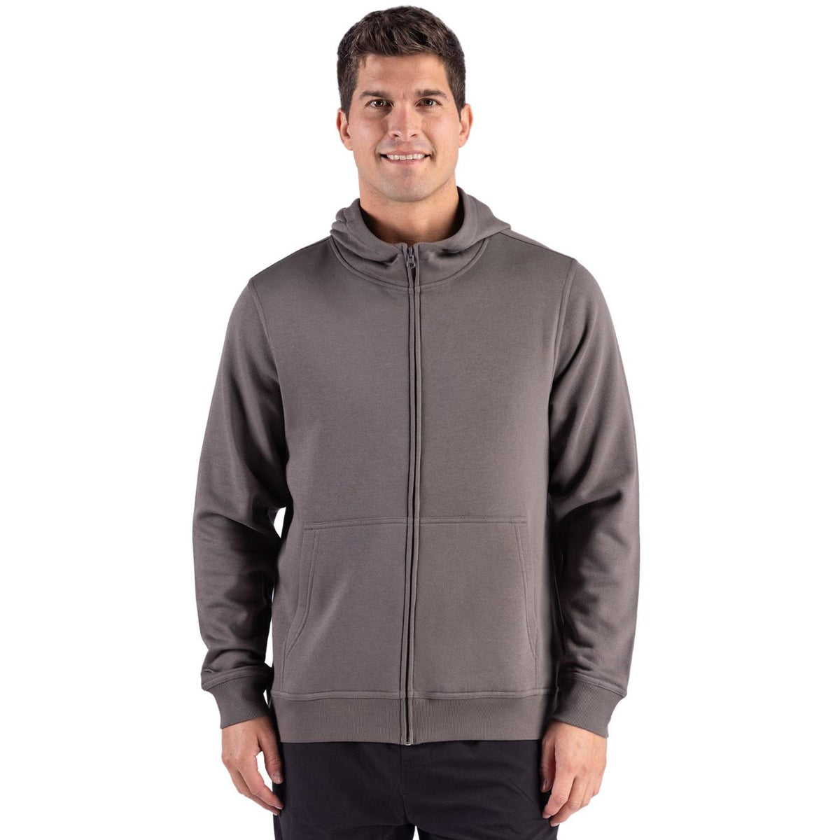Clique Drive Recycled Unisex Full Zip Hooded Sweatshirt