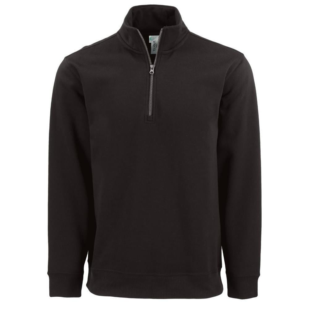 Clique Drive Recycled Unisex Quarter Zip Sweatshirt