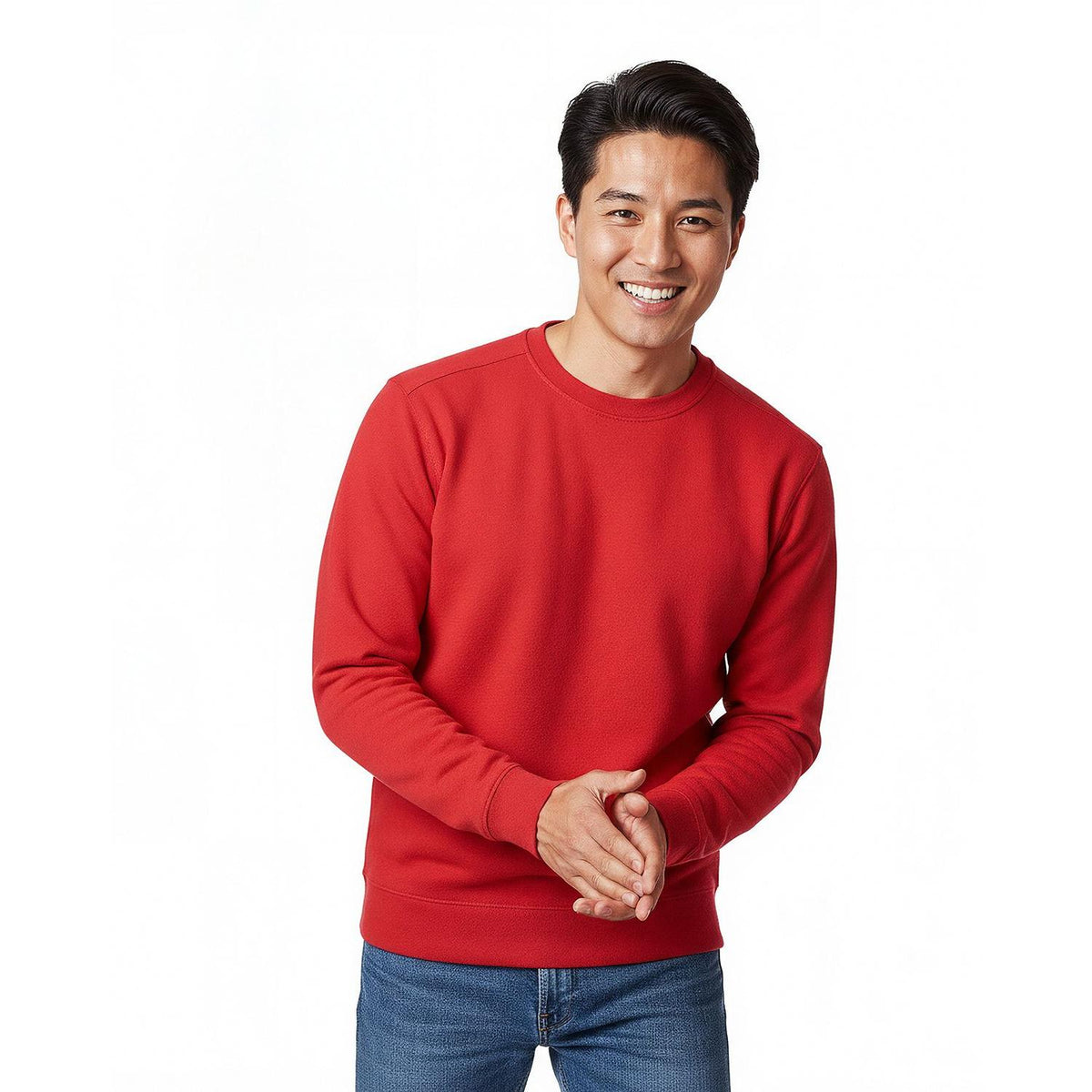 Clique Haven Recycled Mens Crewneck Sweatshirt