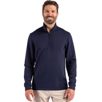 Clique Haven Recycled Mens Quarter Zip Sweatshirt