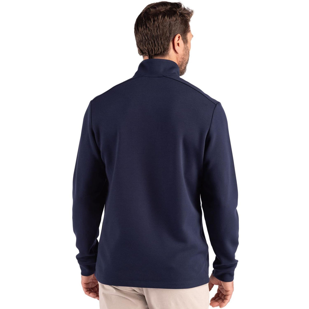 Clique Haven Recycled Mens Quarter Zip Sweatshirt